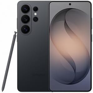 Samsung Galaxy S26 Ultra, teléfono inteligente Android desbloqueado, 512 GB, pantalla de privacidad, Galaxy AI, cámara AI, carga súper rápida 3.0, batería duradera, 2026, garantía de 1 año de EE. UU., negro