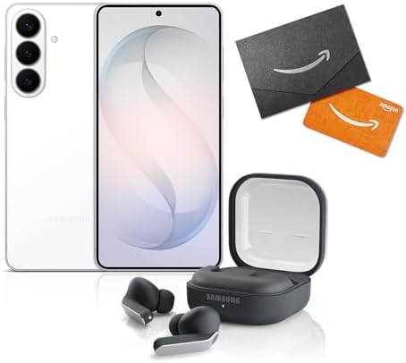 Samsung Galaxy S26  Unlocked Android Smartphone    100 Gift Card   Buds4 Pro  256GB  Powerful Processor  Galaxy AI  Immersive Viewing  Durable Battery  2026  Black