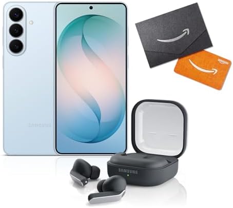 Samsung Galaxy S26  Unlocked Android Smartphone    100 Gift Card   Buds4 Pro  256GB  Powerful Processor  Galaxy AI  Immersive Viewing  Durable Battery  2026  Black