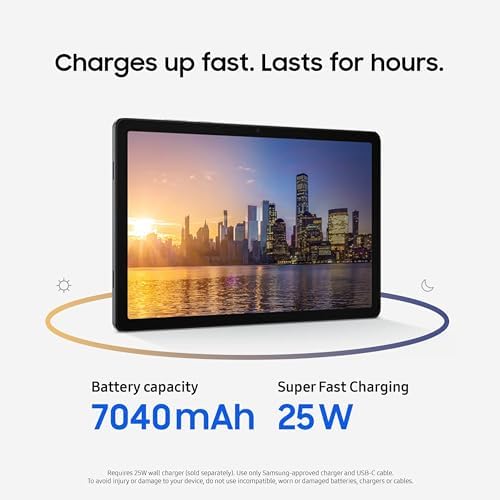 Samsung Galaxy Tab A11  5G 11  128GB Android Tablet  Wi Fi  Unlocked   Big Screen  Upgraded Chipset  Multi Window Display  US Version  2026  Gray  SM X238UZAAXAA  Renewed 