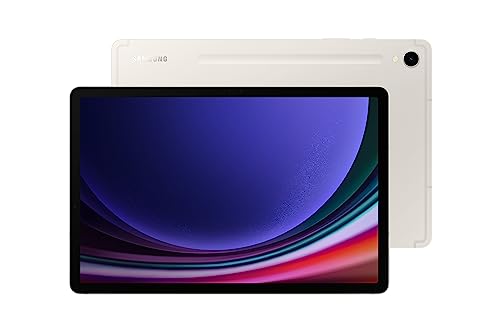 Samsung Galaxy Tab S9 11  256GB WiFi 7 Android AI Tablet  Snapdragon 8 Gen 2 Processor  AMOLED Screen  Durable Design S Pen Included  Long Battery Life  Auto Focus Camera  US Version  2023  Beige