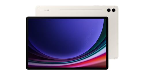 Samsung Galaxy Tab S9  Plus 12 4  256GB WiFi 7 Android AI Tablet  Snapdragon 8 Gen 2 Processor  AMOLED Screen  S Pen Included  Long Battery Life  Auto Focus Camera  Durable  US Version  2023  Beige