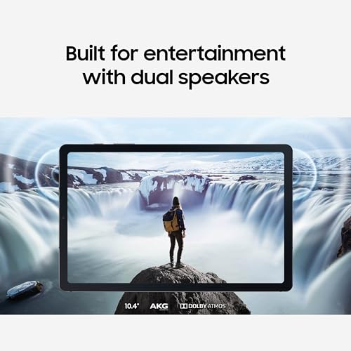 Samsung Galaxy Tab S6 Lite (2024) 10.4 pulgadas 64GB WiFi Android Student Tablet, S Pen para tomar notas, listo para juegos, batería de larga duración, almacenamiento ampliable, versión estadounidense