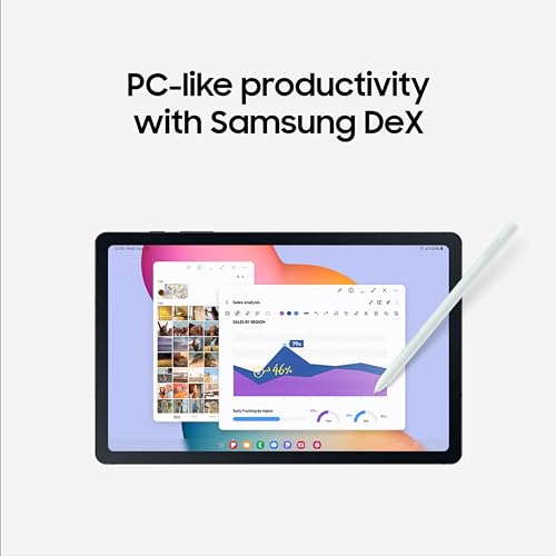 Samsung Galaxy Tab S6 Lite (2024) 10.4 pulgadas 64GB WiFi Android Student Tablet, S Pen para tomar notas, listo para juegos, batería de larga duración, almacenamiento ampliable, versión estadounidense