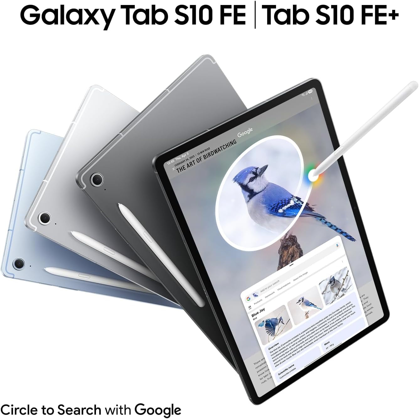 Samsung Galaxy Tab S10 FE 128GB 10 9" Screen with S Pen   Brand New Android Tablet International version  X520 