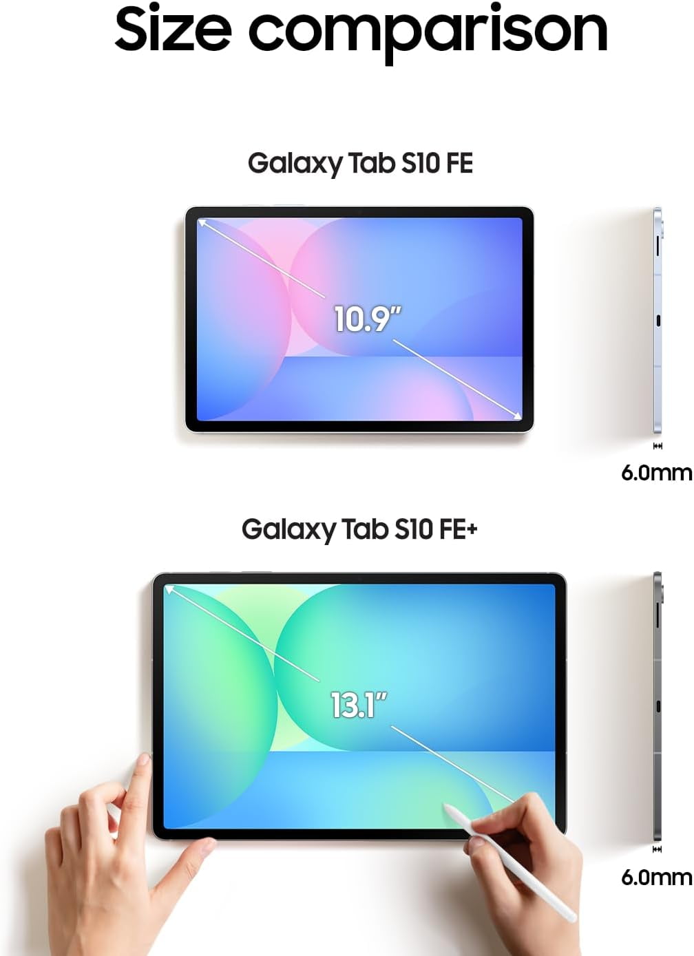 Samsung Galaxy Tab S10 FE 128GB 10 9" Screen with S Pen   Brand New Android Tablet International version  X520 
