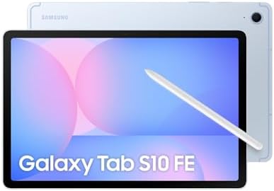 Samsung Galaxy Tab S10 FE w/S Pen   128GB  8GB RAM  Wi Fi Only   10 9  LCD  WiFi 6E Android 15 Tablet  4K Camera   International Model X520   25W Fast Charger Bundle  Gray 