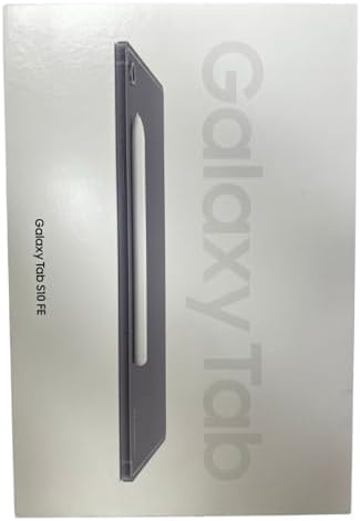 Samsung Galaxy Tab S10 FE w/S Pen   128GB  8GB RAM  Wi Fi Only   10 9  LCD  WiFi 6E Android 15 Tablet  4K Camera   International Model X520   25W Fast Charger Bundle  Gray 
