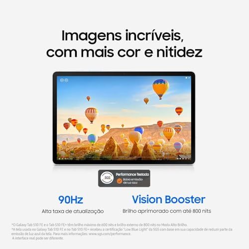 Samsung Galaxy Tab S10 FE w/S Pen   128GB  8GB RAM  Wi Fi Only   10 9  LCD  WiFi 6E Android 15 Tablet  4K Camera   International Model X520   25W Fast Charger Bundle  Blue 