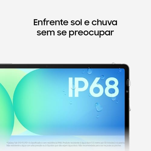 Samsung Galaxy Tab S10 FE w/S Pen   128GB  8GB RAM  Wi Fi Only   10 9  LCD  WiFi 6E Android 15 Tablet  4K Camera   International Model X520   25W Fast Charger Bundle  Blue 