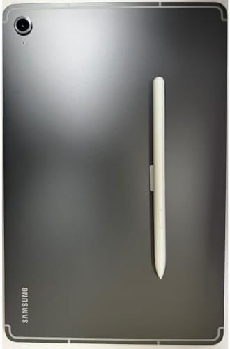 Samsung Galaxy Tab S10 FE w/S Pen   128GB  8GB RAM  Wi Fi Only   10 9  LCD  WiFi 6E Android 15 Tablet  4K Camera   International Model X520   25W Fast Charger Bundle  Gray 