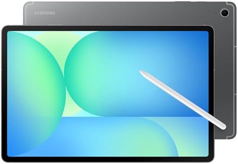 Samsung Galaxy Tab S10 FE 256GB WiFi Android Tablet   Book Cover Keyboard Slim  Large Display  Long Battery Life  Powerful Processor  S Pen  US Version  2025  2 Yr Manufacturer Warranty  Gray