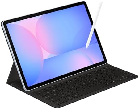 Samsung Galaxy Tab S10 FE 256GB WiFi Android Tablet   Book Cover Keyboard Slim  Large Display  Long Battery Life  Powerful Processor  S Pen  US Version  2025  2 Yr Manufacturer Warranty  Gray