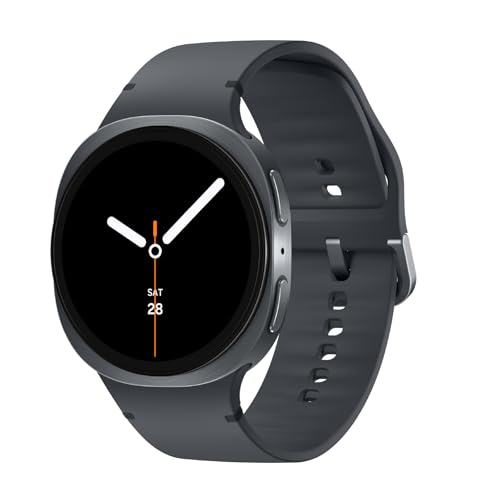 Samsung Galaxy Watch 8  2025  44mm LTE Smartwatch  Cushion Design  Fitness Tracker  Sleep Coaching  Running Coach  Energy Score  Heart Rate Tracking  Graphite  US Version  2 Yr Warranty