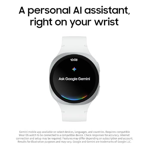 Samsung Galaxy Watch 8  2025  44mm LTE Smartwatch  Cushion Design  Fitness Tracker  Sleep Coaching  Running Coach  Energy Score  Heart Rate Tracking  Graphite  US Version  2 Yr Warranty