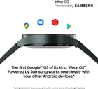 Samsung Galaxy Watch4 SM R860 40mm Bluetooth Smartwatch Aluminium  Black