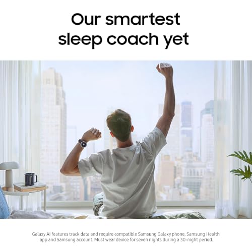 Samsung Galaxy Watch 8 Classic  2025  46mm Bluetooth Smartwatch  Cushion Design  Rotating Bezel  Quick Button  Sleep Coaching  Running Coach  Energy Score  Black  US Version  2 Yr Warranty 