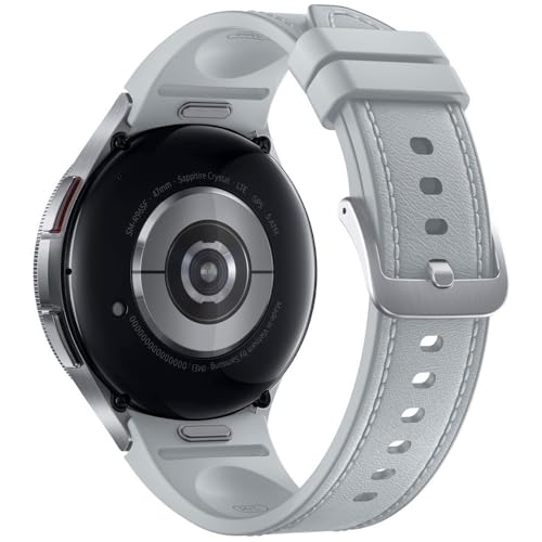 Samsung Galaxy Watch 6 Classic 47mm Bluetooth Smartwatch with Rotating Bezel  Fitness Tracker  Advanced Sleep Coaching   Silver  Renewed 