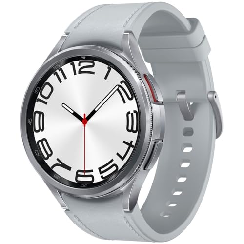 Samsung Galaxy Watch 6 Classic 47mm Bluetooth Smartwatch with Rotating Bezel  Fitness Tracker  Advanced Sleep Coaching   Silver  Renewed 
