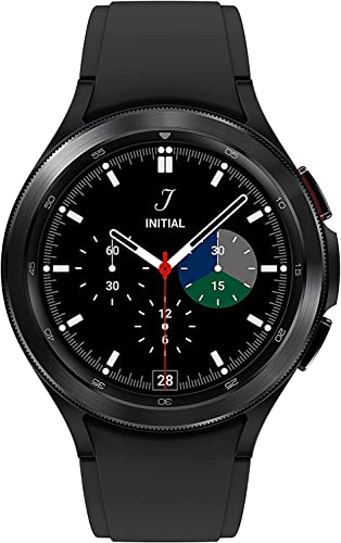 Samsung Galaxy Watch 4 Classic 42mm Smartwatch with ECG Monitor Tracker for Health Fitness Running Sleep Cycles GPS Fall Detection Bluetooth US Version  Black  Renewed 