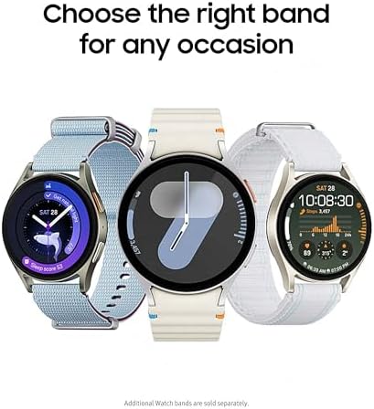 Samsung Galaxy Watch 7 40mm Bluetooth AI Smartwatch w/Energy Score  Wellness Tips  Heart Rate Tracking  Sleep Monitor  Fitness Tracker  2024  Green  US Version  1Yr Manufacturer Warranty 