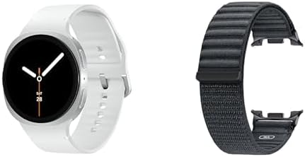 Samsung Galaxy Watch 8  2025  44mm LTE Smartwatch  Cushion Design  Fitness Tracker  Sleep Coaching  Running Coach  Energy Score  Heart Rate Tracking  Graphite  US Version  2 Yr Warranty 