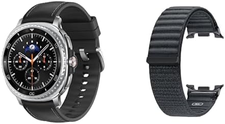 Samsung Galaxy Watch 8  2025  44mm LTE Smartwatch  Cushion Design  Fitness Tracker  Sleep Coaching  Running Coach  Energy Score  Heart Rate Tracking  Graphite  US Version  2 Yr Warranty 