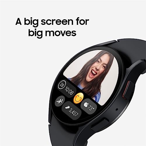 Samsung Galaxy Watch 6 Classic 43mm Smartwatch with Rotating Bezel  Fitness Tracker  Advanced Sleep Coaching  Heart Monitor   Black  Renewed 