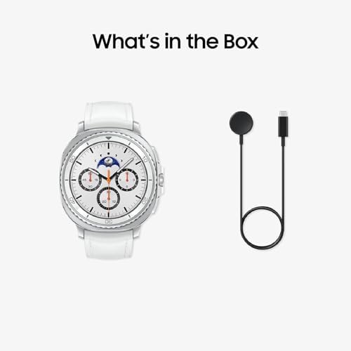 Samsung Galaxy Watch 8  2025  40mm Bluetooth Smartwatch  Cushion Design  Fitness Tracker  Sleep Coaching  Running Coach  Energy Score  Heart Rate Tracking  Graphite  US Version  2 Yr Warranty