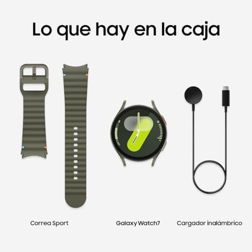 Samsung Galaxy Watch 7   44mm   AI Smartwatch w/ 1 5 AMOLED  Wear OS 5  Wi Fi  Bluetooth  Heart Rate  Sleep Apnea & GPS Fitness Tracker   International Model L310   w/Fast Charger  Green