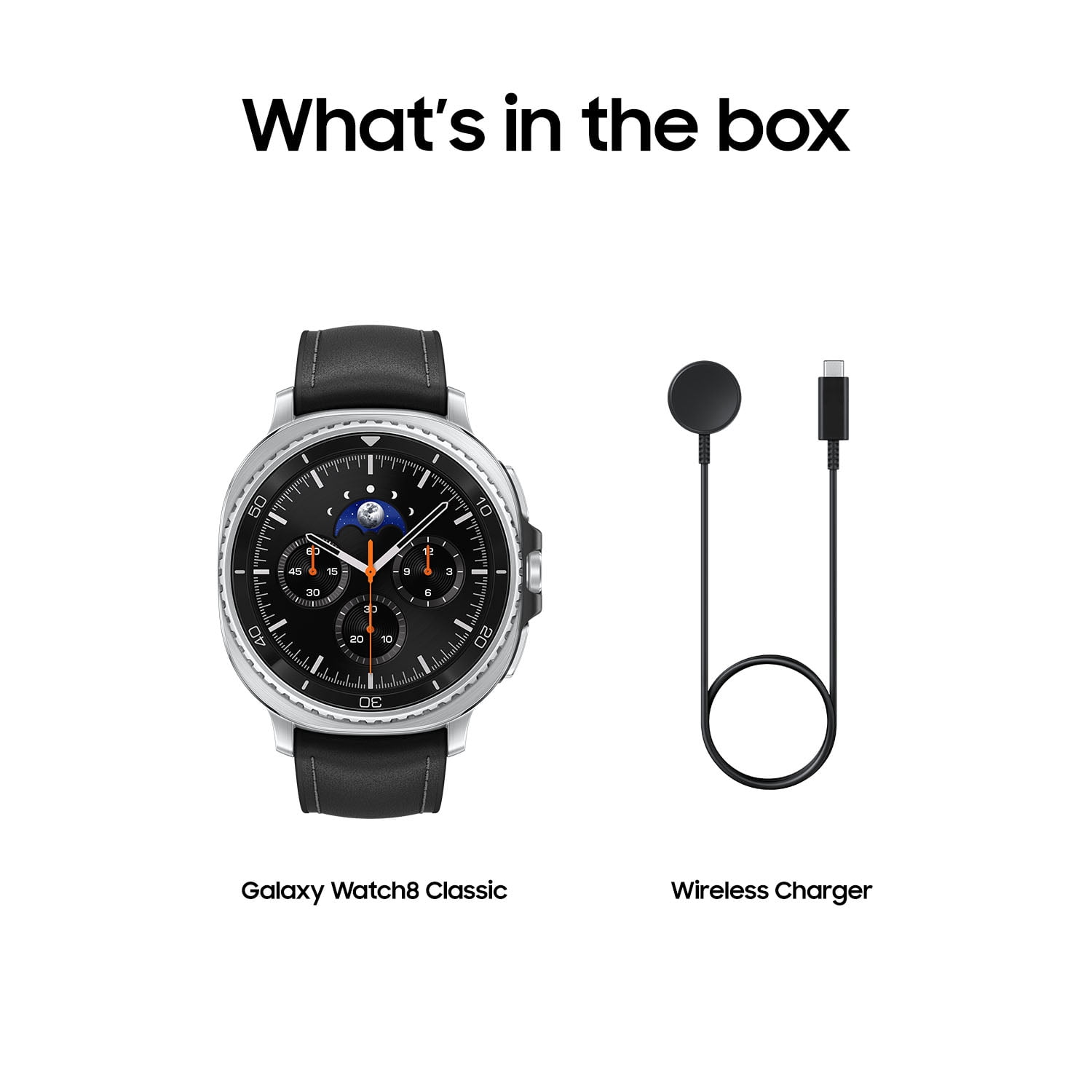 Samsung Galaxy Watch8 Classic Reloj Inteligente Bluetooth de 46 Mm, Negro, Correa Negra