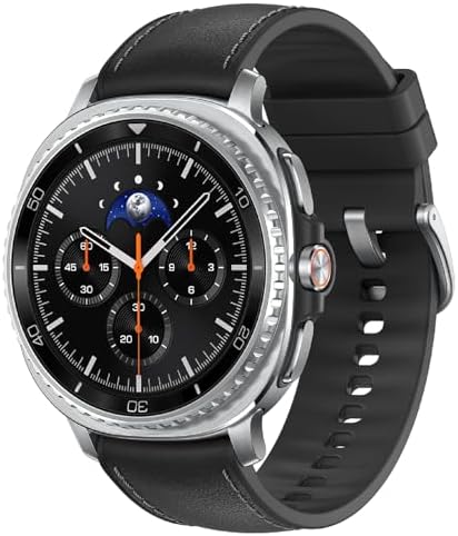 Samsung Galaxy Watch 8 Classic  2025  46mm Bluetooth Smartwatch  Cushion Design  Rotating Bezel  Quick Button  Sleep Coaching  Running Coach  Energy Score  White  US Version   Renewed 