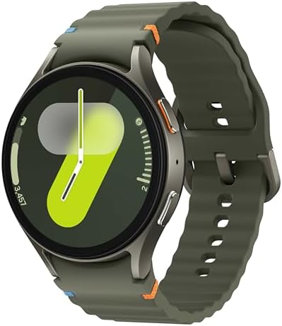 Samsung Galaxy Watch 7 44mm LTE AI Smartwatch w/Energy Score  Wellness Tips  Heart Rate Tracking  Sleep Monitor  Fitness Tracker  2024  Green  US Version  1Yr Manufacturer Warranty 