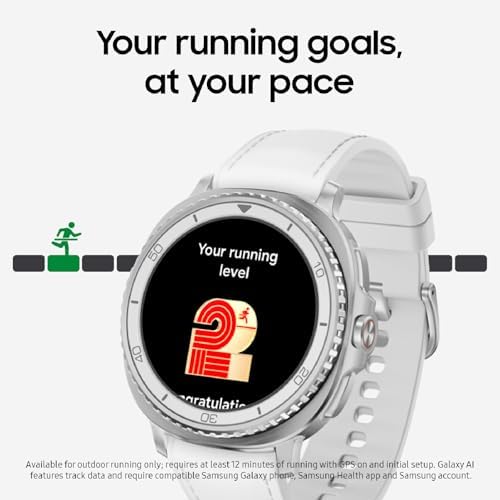 Samsung Galaxy Watch 8 Classic (2025) 46mm LTE Smartwatch, diseño de cojín, bisel giratorio, botón rápido, entrenamiento de sueño, entrenador de carrera, puntuación de energía, negro [versión EE. UU