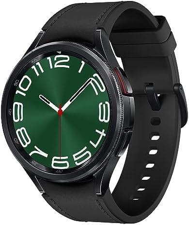 Samsung Galaxy Watch 6 Classic 43mm LTE Smartwatch  Rotating Bezel  Fitness Tracker  Personalized HR Zones  Advanced Sleep Coaching  Heart Monitor  US Version  Silver  Renewed 