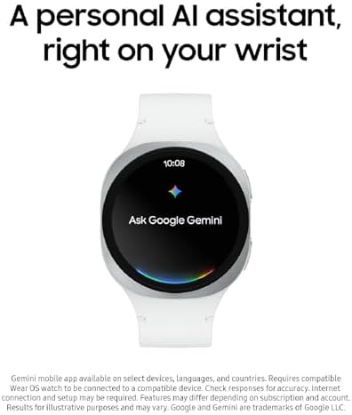 Samsung Galaxy Watch 8  2025  40mm Bluetooth Smartwatch  Cushion Design  Fitness Tracker  Sleep Coaching  Running Coach  Energy Score  Heart Rate Tracking  Graphite  US Version   Renewed 