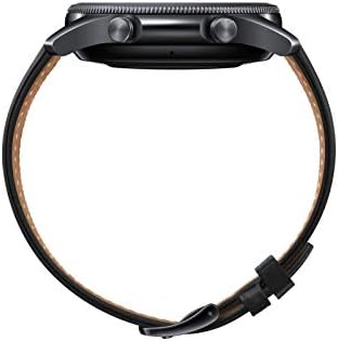 Samsung Galaxy Watch 3  45mm  GPS  Bluetooth  Smart Watch with Advanced Health Monitoring  Fitness Tracking  and Long Lasting Battery   Mystic Black  Renewed 