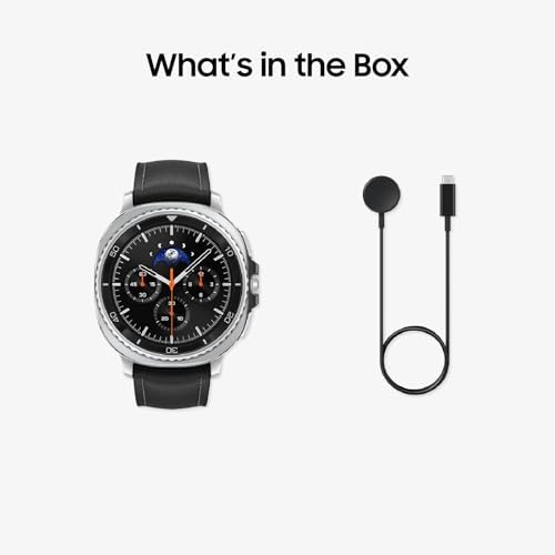 Samsung Galaxy Watch 8 Classic  2025  46mm Bluetooth Smartwatch  Cushion Design  Rotating Bezel  Quick Button  Sleep Coaching  Running Coach  Energy Score  Black  US Version  2 Yr Warranty 