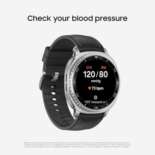 Samsung Galaxy Watch 8 Classic  2025  46mm Bluetooth Smartwatch  Cushion Design  Rotating Bezel  Quick Button  Sleep Coaching  Running Coach  Energy Score  Black  US Version  2 Yr Warranty 