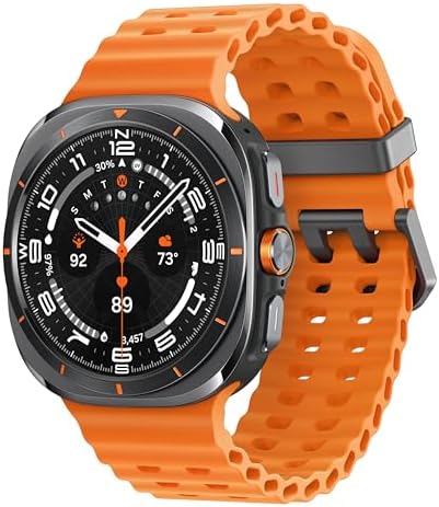 Samsung Galaxy Watch Ultra  2025  47mm LTE Smartwatch  Titanium Casing  Advanced Sleep Coaching  Running Coach  Energy Score  Heart Rate Tracking  GPS  Titanium Gray  US Version  2 Yr Warranty 