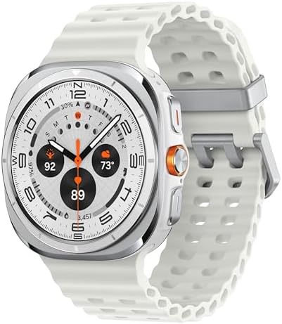 Samsung Galaxy Watch Ultra  2025  47mm LTE Smartwatch  Titanium Casing  Advanced Sleep Coaching  Running Coach  Energy Score  Heart Rate Tracking  GPS  Titanium Gray  US Version  2 Yr Warranty 