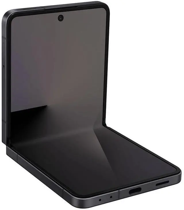 Samsung Galaxy Z Flip7 2025  US Cell Phone  256GB I 12GB RAM  Unlocked  Android  Jet Black  6 9 Inches  Very Good Condition  Grade A 