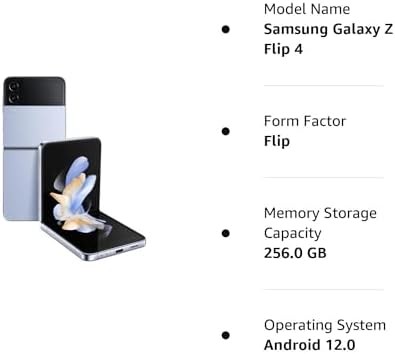 Samsung Galaxy Z Flip 4 5G  US Version  128GB  Bora Purple   Unlocked  Renewed 