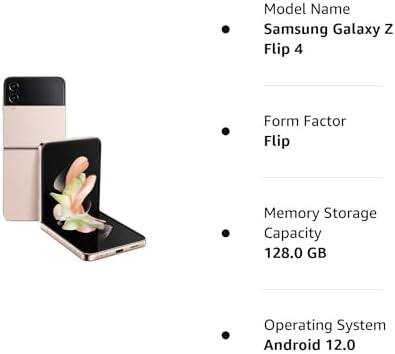 Samsung Galaxy Z Flip 4 5G  US Version  128GB  Bora Purple   Unlocked  Renewed 