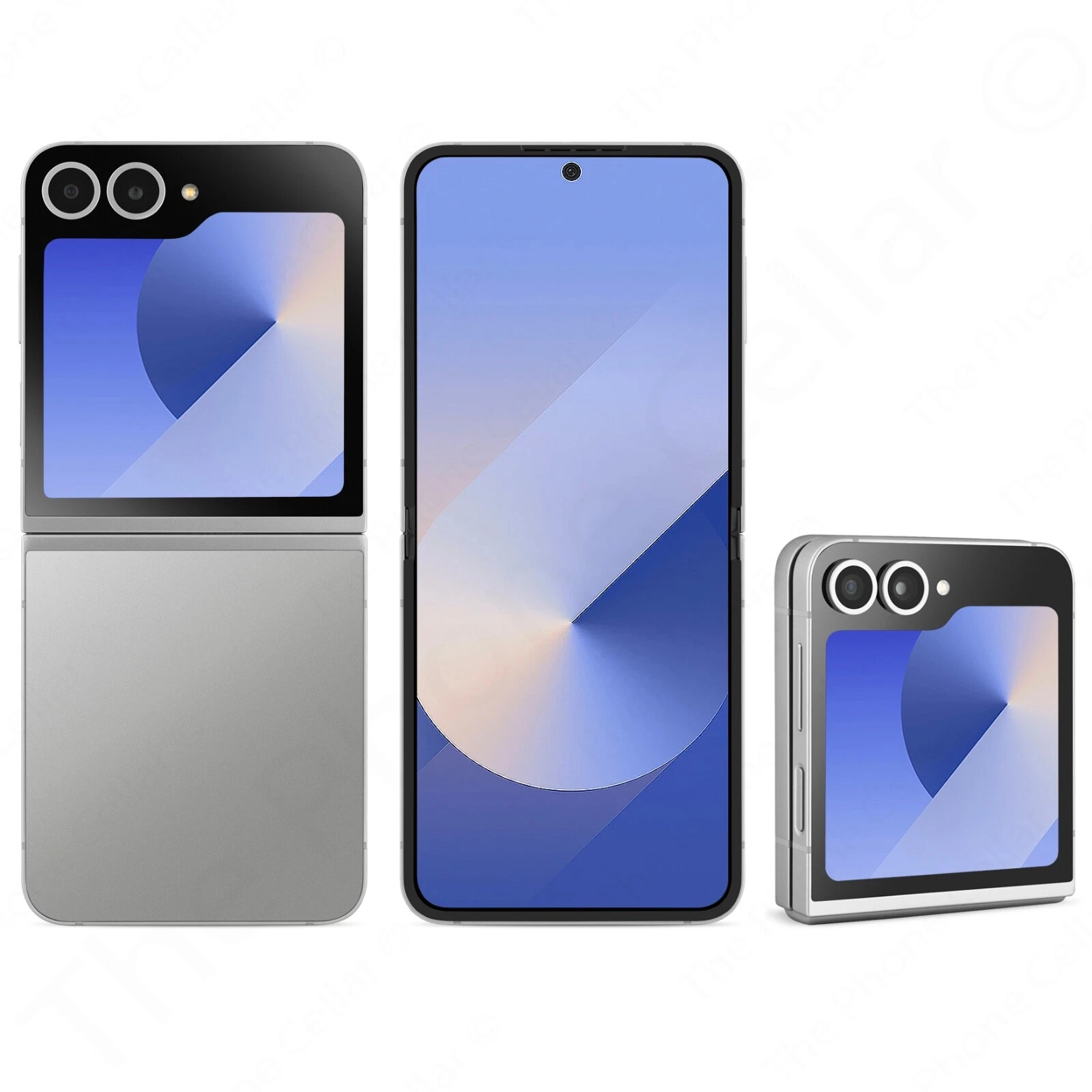 Samsung Galaxy Z Flip6 256GB Unlocked SM F741U 6 7" 50MP WiFi 5G Silver Shad0w