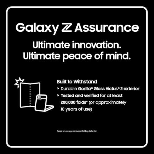 Samsung Galaxy Z Flip 6  256GB  Blue   Unlocked  Renewed 