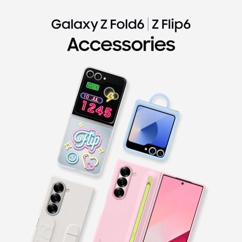 Samsung Galaxy Z Flip 6  256GB  Blue   Unlocked  Renewed 