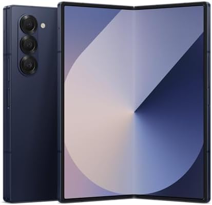 Samsung Galaxy Z Fold 6 AI Cell Phone  256GB Unlocked Silver Shadow  Renewed 