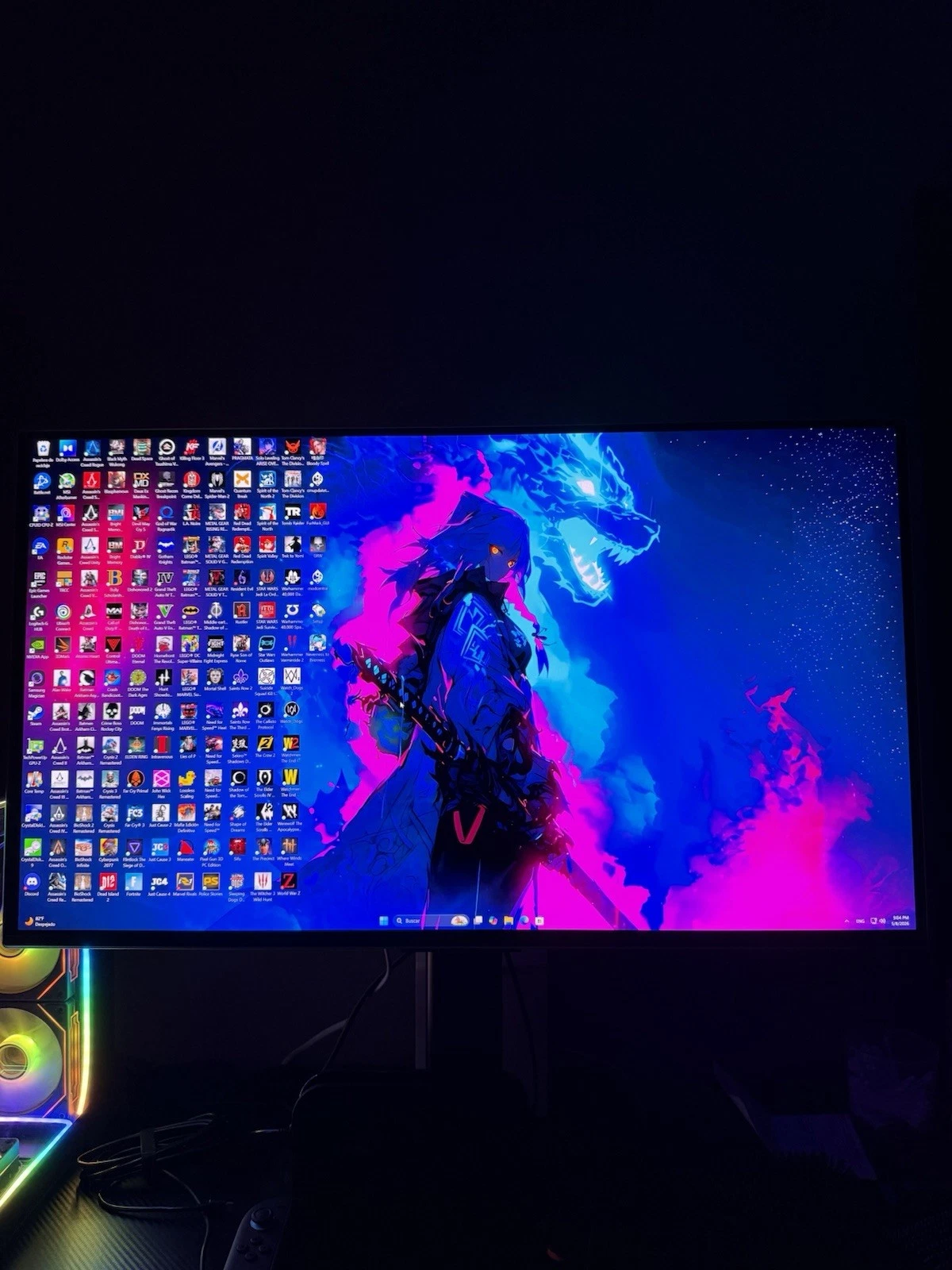 Samsung Odyssey OLED G8 32" 4K UHD Smart Gaming Monitor Series G80SD