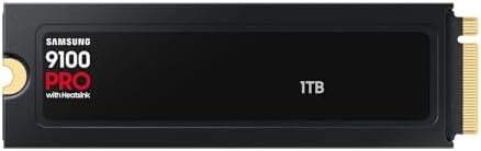 Samsung SSD 9100 PRO 2TB  PCIe 5 0x4 M 2 2280  Seq  Read Speeds Up to 14 700MB/s  Best for AI Computing  Gaming  and Heavy Duty Workstations  MZ VAP2T0B/AM 